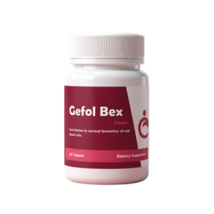 Gefol Bex folic acid and vitamin B12 tablets by Bioven Pharma
